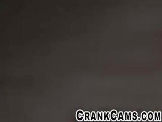 꼬인 매춘부 촬영 우유 아웃 의 그녀의 그린 니플 - crankcams.com