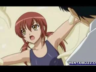Bigtit карикатура смесени момичета момчета заловени от чудовище и дълбоко wetpussy прецака