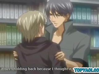 Quyến rũ đồng tính phim hoạt hình buddies đang có một lươi hôn makeout chốc lát